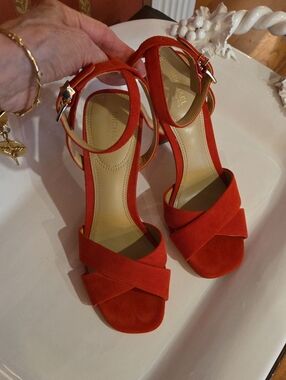 Michael Kors Cara Suede Sandal